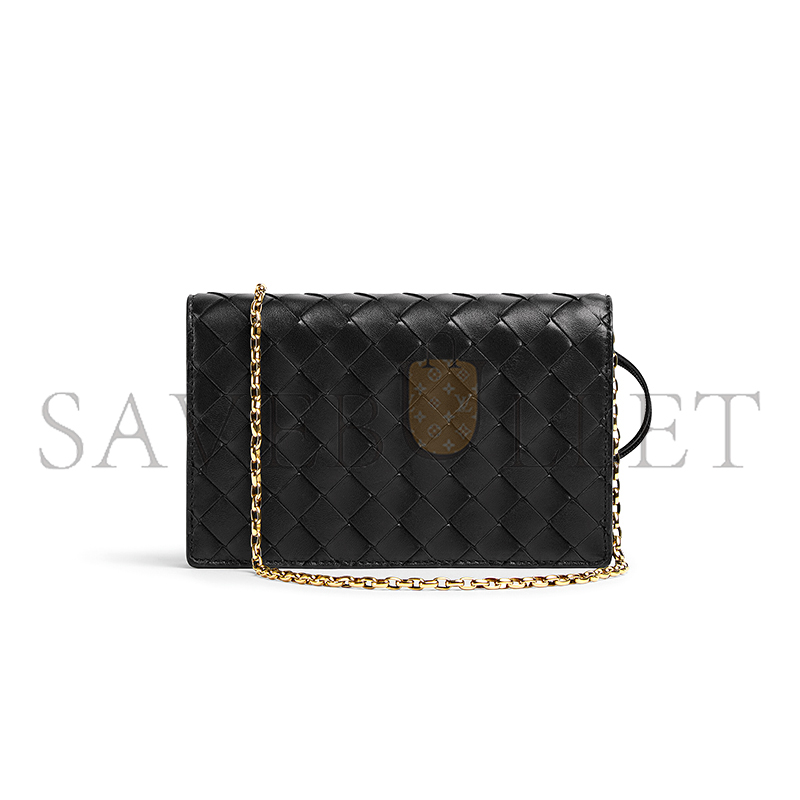BOTTEGA VENETA ANDIAMO POUCH ON CHAIN 844107VCPP21019 (19*12.5*4cm)